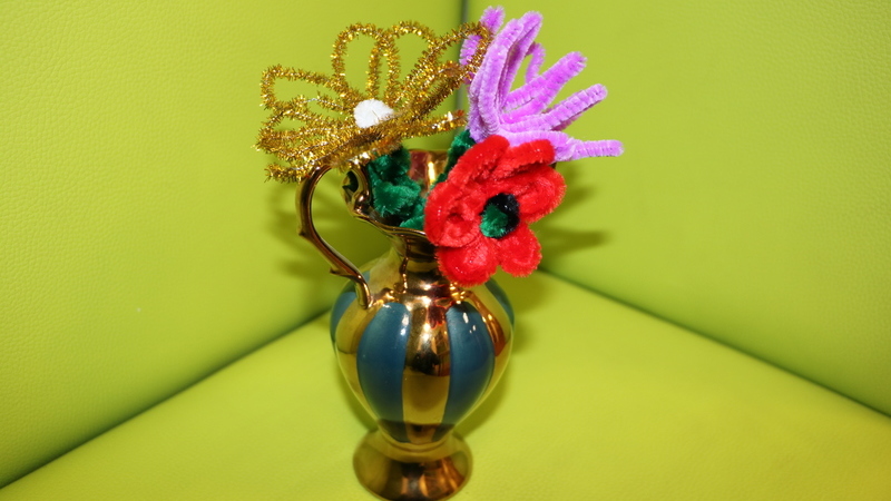DIY МК Цветочная композиция с комплиментами / Оригинальный подарок своими руками / Цветы из бумаги